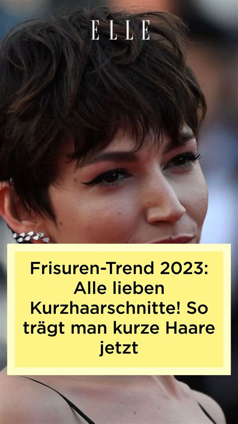 kurze haare 2023|Kurzhaarschnitte sind auch 2023 im Trend – das sind。